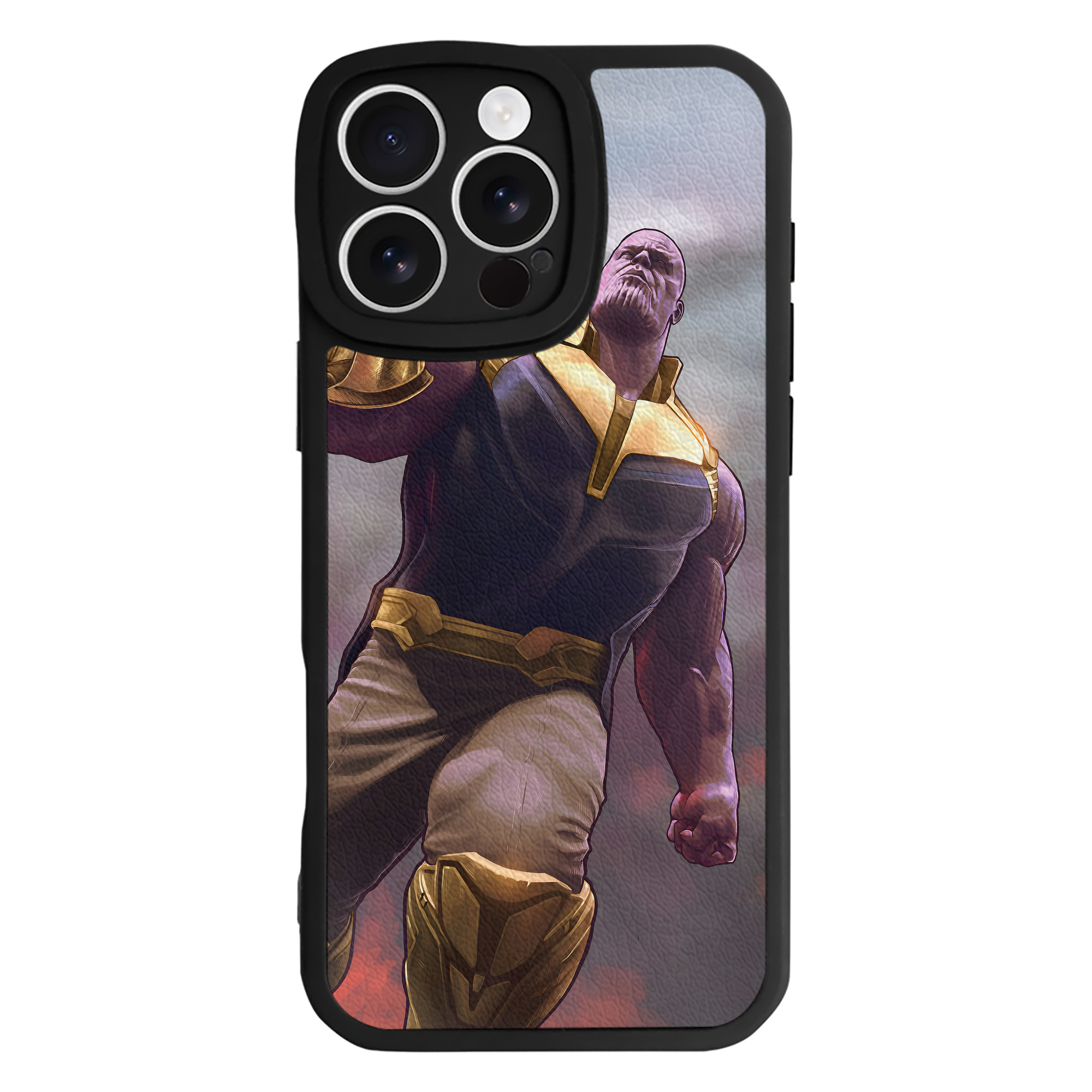 （画像用） アベンジャーズ The Avengers 【iPhone 16シリーズ対応】シリコンスマホケース（レザー調） 材質：シリコン